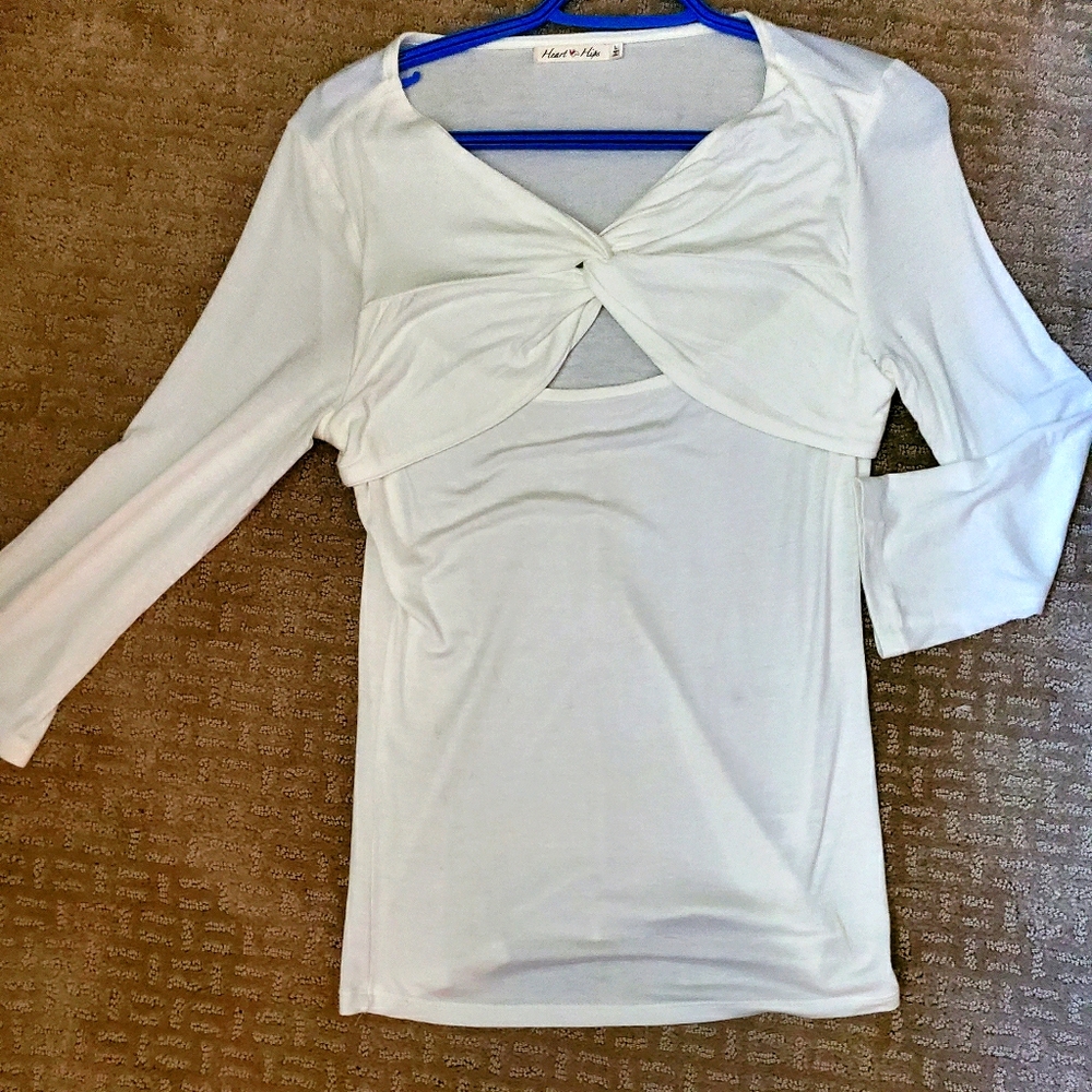White shear top